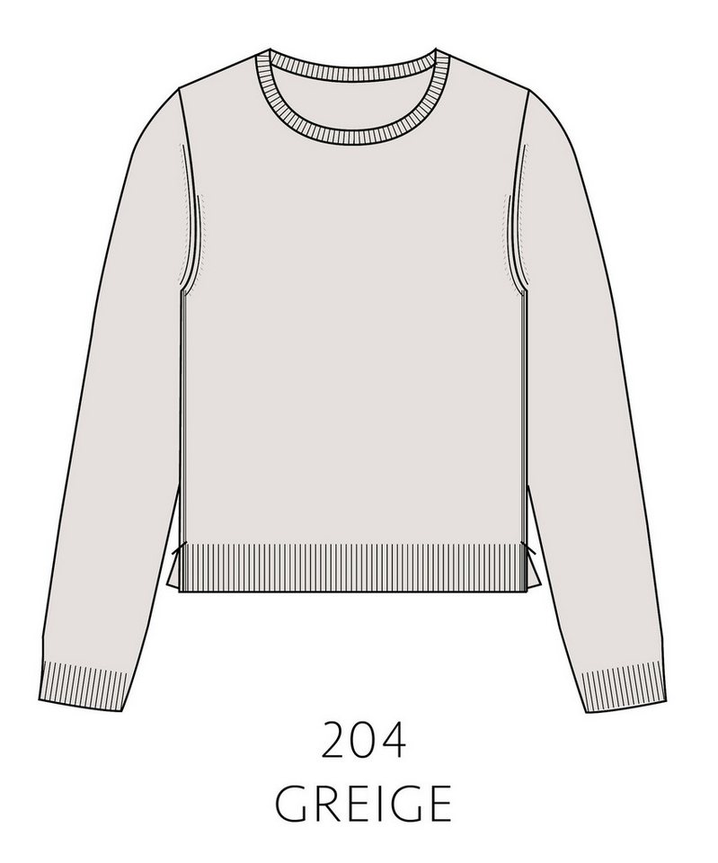 IN LINEA Strickpullover NOS Pullover, Rundhals von In Linea