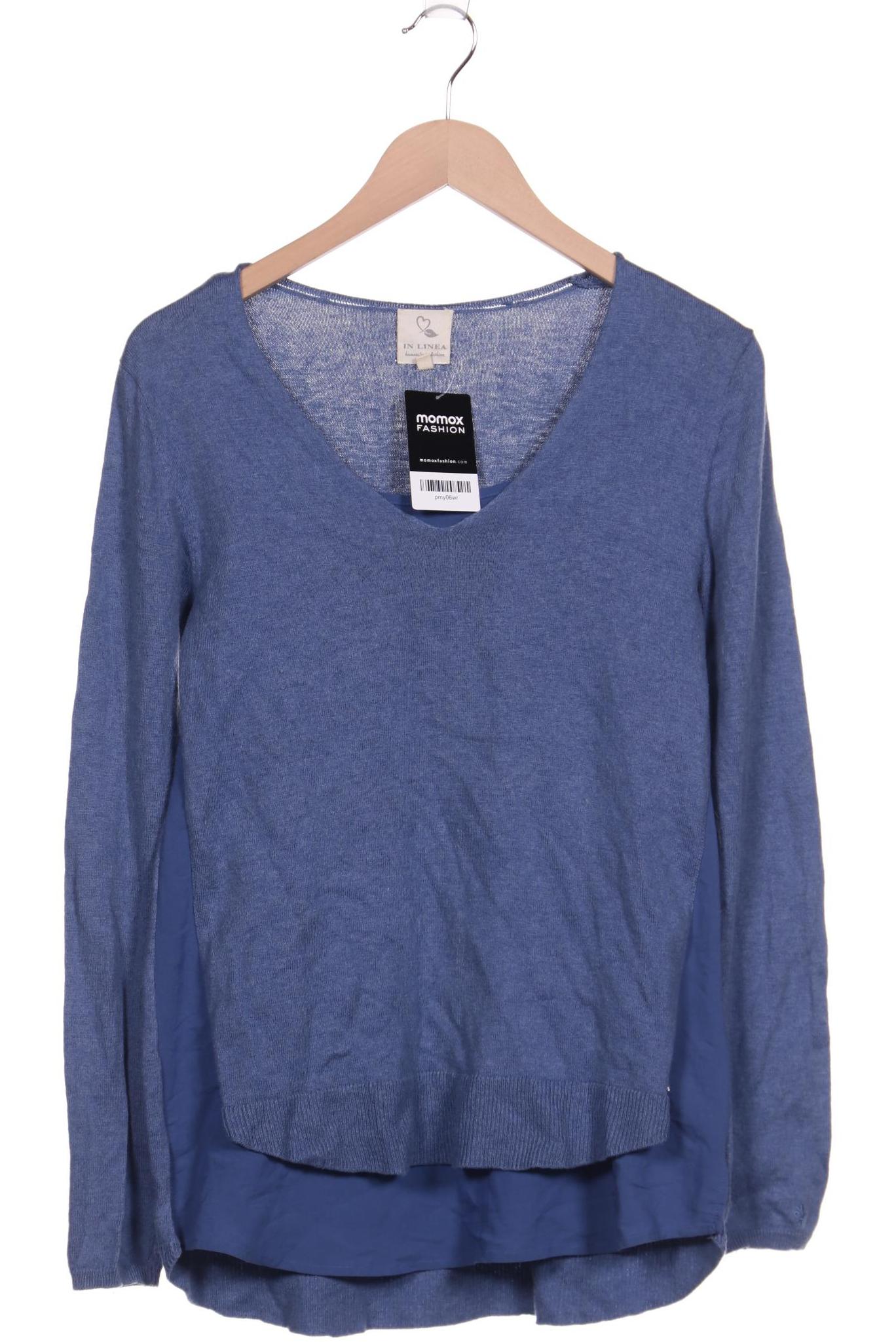 In Linea Damen Pullover, blau, Gr. 36 von In Linea