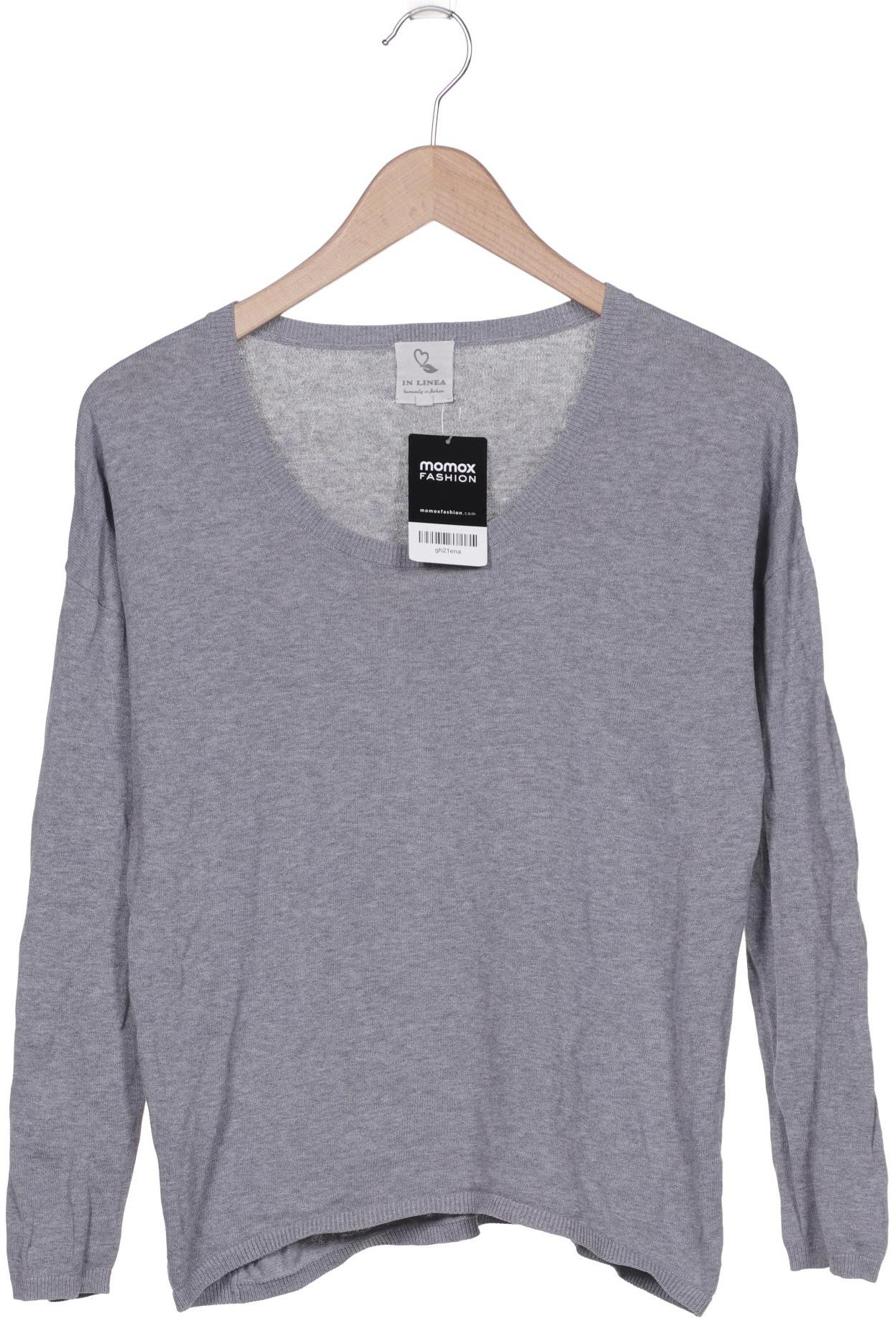 In Linea Damen Pullover, grau, Gr. 38 von In Linea