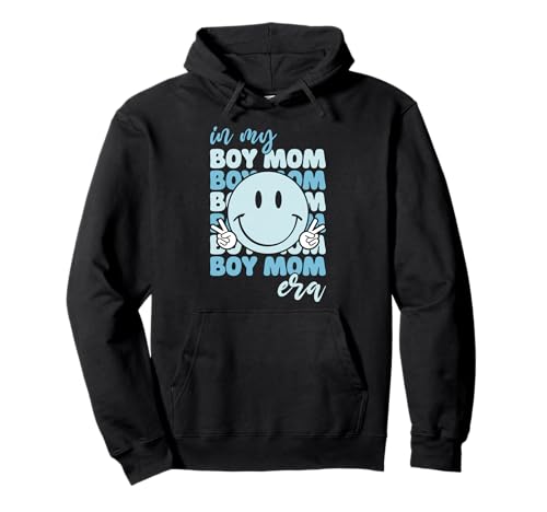 In der Ära meiner Jungenmutter Mutterschaft im Mama-Stil Stolze Mutter Pullover Hoodie von In My Boy Mom Era Gifts Mother's Day