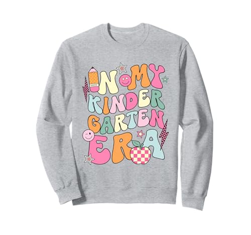 In My Kindergarten Teacher Era Shirt für Kinder, Groovy, Retro Sweatshirt In My Kindergarten Teacher Era Shirt für Kinder, Groovy, Retro Sweatshirt von In My Kindergarten Era Back To School