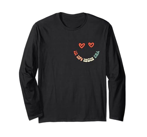 In My Mom Era Funny Groovy Retro Mama Muttertag Langarmshirt In My Mom Era Funny Groovy Retro Mama Muttertag Langarmshirt von In My Mom Era lustig Groovy Retro Mama Mutter