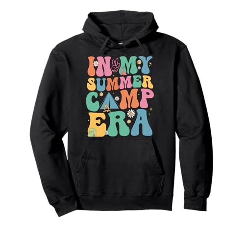 In My Summer Camp Era Groovy Camping für Männer, Frauen, Kinder Pullover Hoodie von In My Summer Camp Era