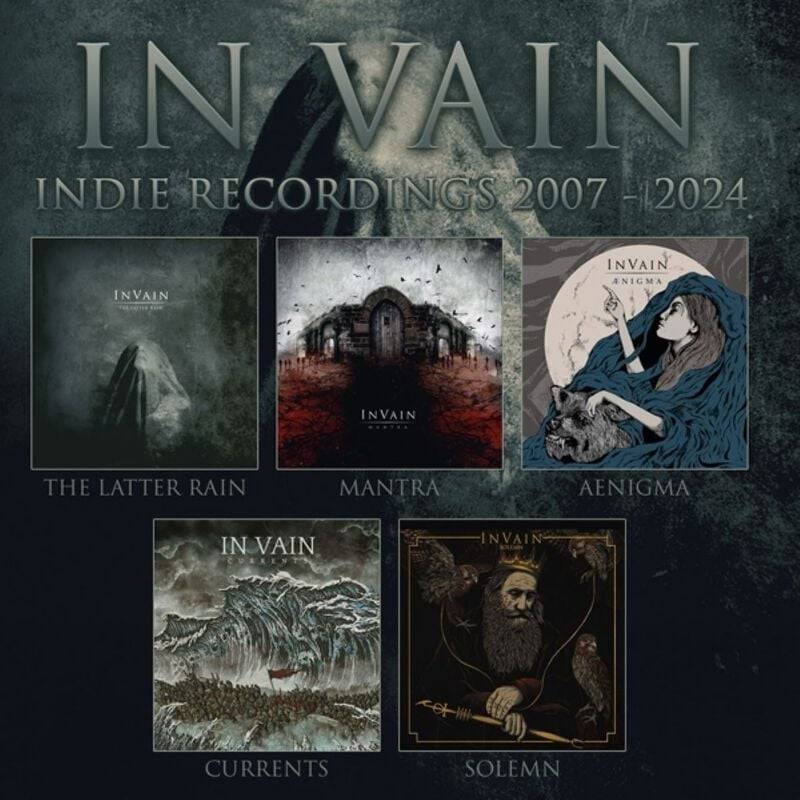 Indie Recordings 2007-2024 von In Vain - 5-CD (Standard) von In Vain