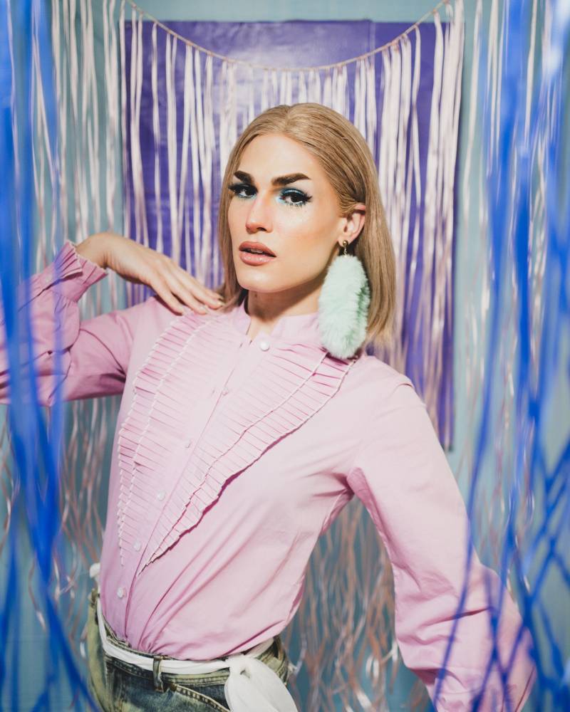 Vintage 80Er Bob Mackie Lavender Button Up Plissee Formal Bluse Größe Extra Klein Vintage 80Er Bob Mackie Lavender Button Up Plissee Formal Bluse Größe Extra Klein von InBetweenBranches