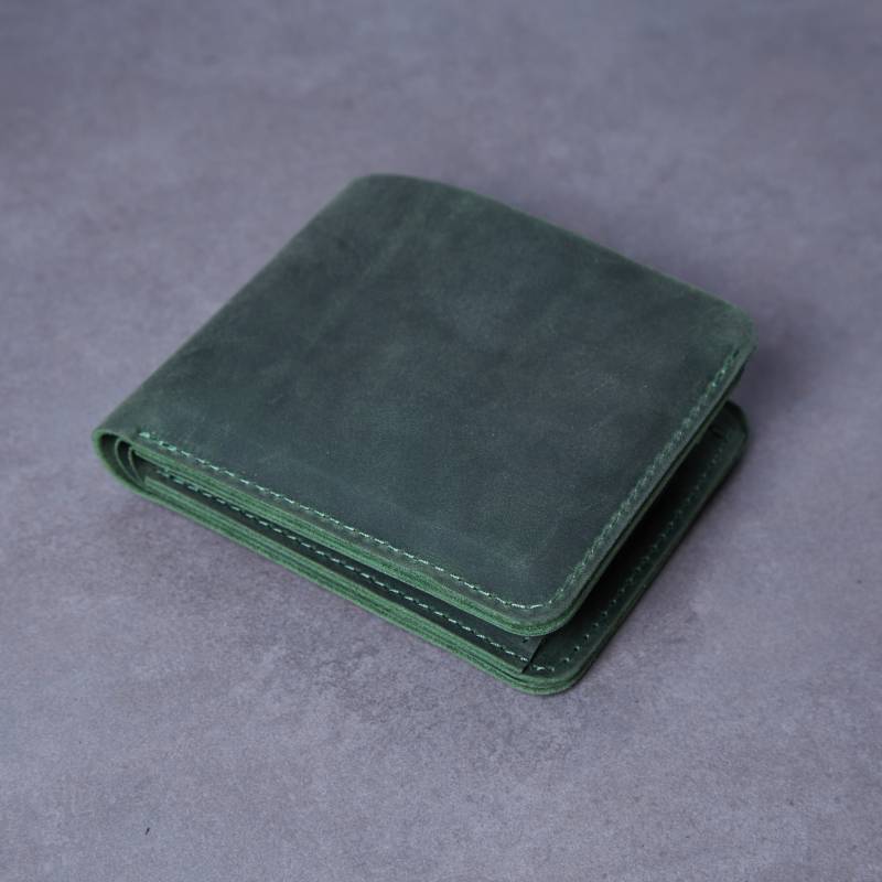 Handgefertigte Crazy Horse Leder Geldbörse, Personalisiertes Geschenk von InCarneLeather