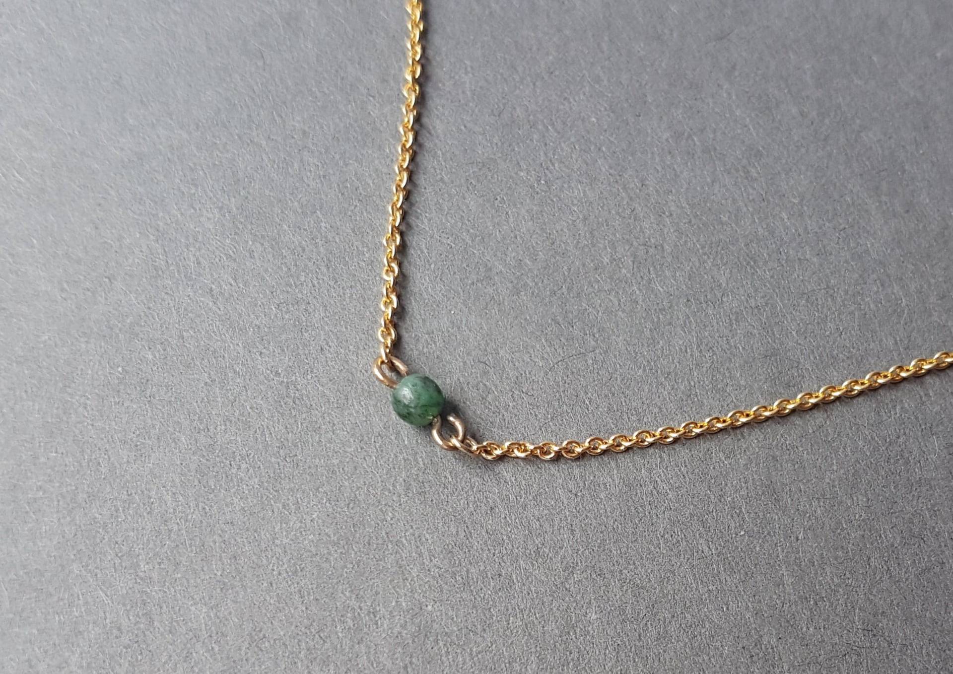 Zierliche Smaragd Edelstein Armband, Einzelne Echte Armband Mai Birthstone Sterling Silber, Rose Gold Zierliche Smaragd Edelstein Armband, Einzelne Echte Armband Mai Birthstone Sterling Silber, Rose Gold von InDaPendantJewellery