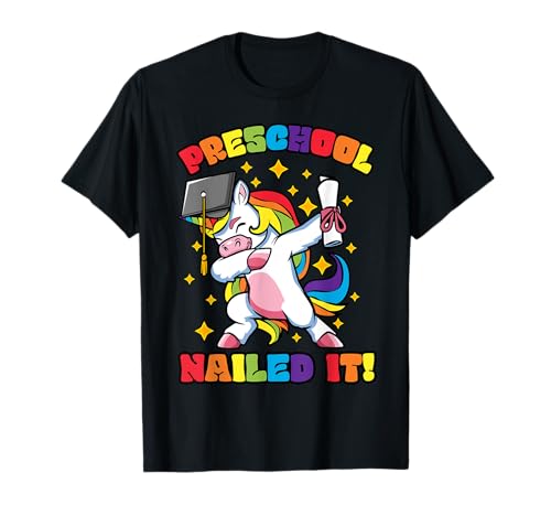 Preschool Graduation Dabbing Unicorn Class Nailed it Kids T-Shirt Preschool Graduation Dabbing Unicorn Class Nailed it Kids T-Shirt von InGENIUS Dabbing Unicorn Graduation Shirts & Gifts