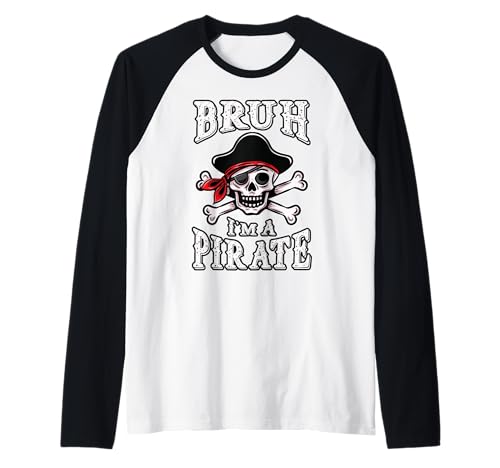 Halloween Bruh Pirate Skull Funny Pretend DIY Kostüm Kinder Raglan Halloween Bruh Pirate Skull Funny Pretend DIY Kostüm Kinder Raglan von InGENIUS Halloween Piraten Shirts & Geschenke
