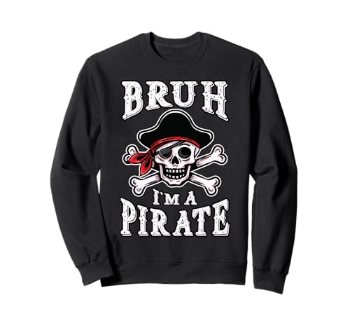 Halloween Bruh Pirate Skull Funny Pretend DIY Kostüm Kinder Sweatshirt Halloween Bruh Pirate Skull Funny Pretend DIY Kostüm Kinder Sweatshirt von InGENIUS Halloween Piraten Shirts & Geschenke