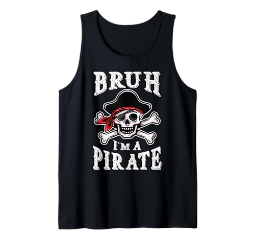 Halloween Bruh Pirate Skull Funny Pretend DIY Kostüm Kinder Tank Top Halloween Bruh Pirate Skull Funny Pretend DIY Kostüm Kinder Tank Top von InGENIUS Halloween Piraten Shirts & Geschenke