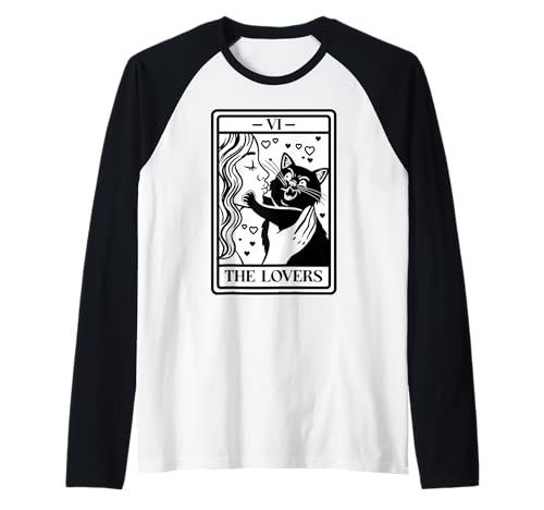 Tarotkartenliebhaber Schwarze Katze Humor Lustige Katze Mama Raglan Tarotkartenliebhaber Schwarze Katze Humor Lustige Katze Mama Raglan von InGENIUS Katze Tarot Karten Shirts & Geschenke