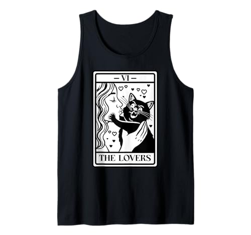 Tarotkartenliebhaber Schwarze Katze Humor Lustige Katze Mama Tank Top Tarotkartenliebhaber Schwarze Katze Humor Lustige Katze Mama Tank Top von InGENIUS Katze Tarot Karten Shirts & Geschenke