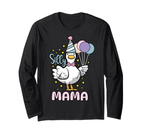 Alberne Mama Gans Albernste Geburtstagsparty Familie Langarmshirt Alberne Mama Gans Albernste Geburtstagsparty Familie Langarmshirt von InGENIUS Lustige Gans Geburtstag Shirts & Gifts
