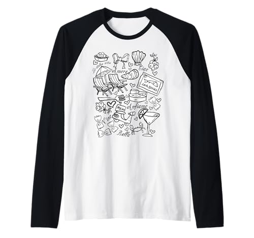 Italienischer Sommer Clean Girl Sardinen in Dosen Ästhetisch Raglan Italienischer Sommer Clean Girl Sardinen in Dosen Ästhetisch Raglan von InGENIUS Lustige Italienische Sardinen Shirts