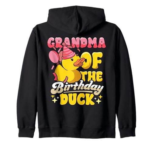 Gummi-Ente Geburtstag Oma Familie passende Kinder Jungen Kapuzenjacke Gummi-Ente Geburtstag Oma Familie passende Kinder Jungen Kapuzenjacke von InGENIUS Rubber Duck Geburtstag Familie Shirts