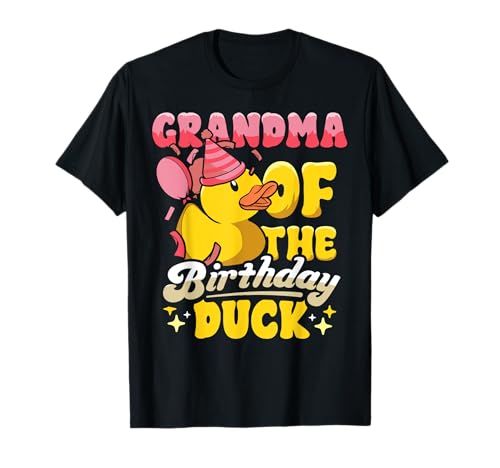 Gummi-Ente Geburtstag Oma Familie passende Kinder Jungen T-Shirt von InGENIUS Rubber Duck Geburtstag Familie Shirts