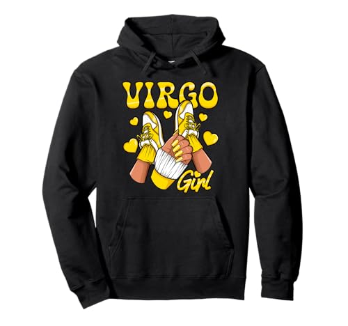 Jungfrau Mädchen Sneaker Schuhe August September Geburtstag Pullover Hoodie von InGENIUS Tierkreiszeichen