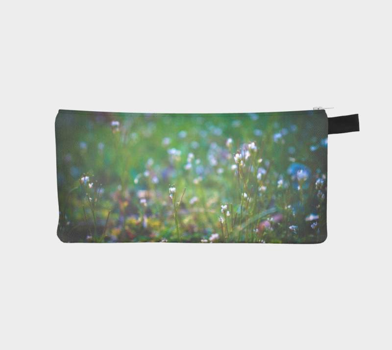 Blume Bleistift Fall, Floral Tasche, Make-Up-Tasche, Kleine Reißverschluss-Beutel, Wilde Kosmetiktasche, Tasche von InLightImagery