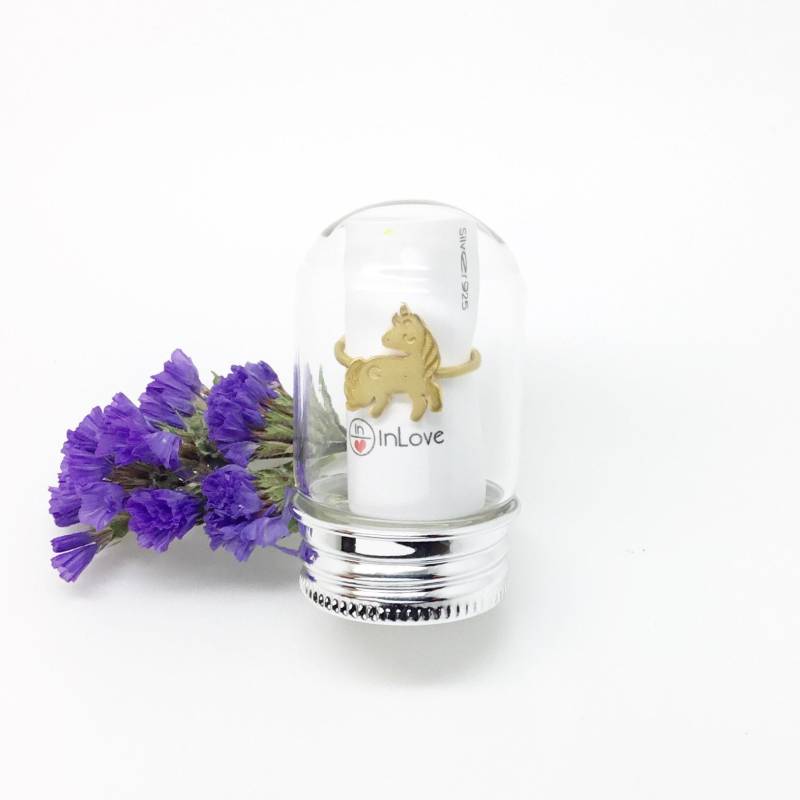 Einhorn Ring - Verstellbar Aus Sterling Silber 925 Einhorn Ring - Verstellbar Aus Sterling Silber 925 von InLoveJewelAthens