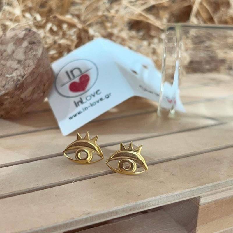 Evil Eye Ohrstecker in Sterling Silber 925 Evil Eye Ohrstecker in Sterling Silber 925 von InLoveJewelAthens