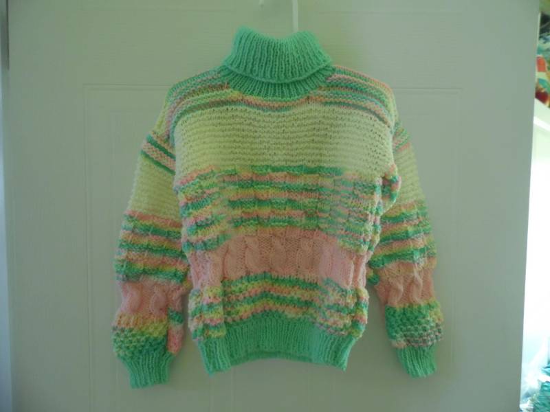 Gestreifter Pullover Für Kinder in Größe 64 von InMyYellowRoom