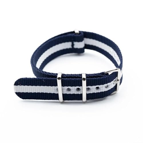 InOmak Ein-Stück-Typ Nylon Watchband 18-24mm gewebte Uhrenband, Typ 13, 22mm InOmak Ein-Stück-Typ Nylon Watchband 18-24mm gewebte Uhrenband, Typ 13, 22mm von InOmak