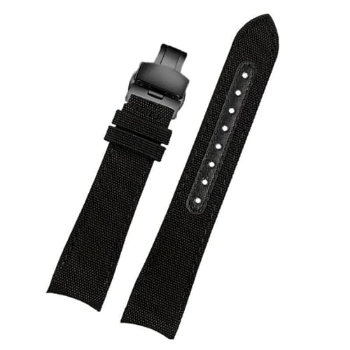 InOmak Nylon Canvas Watch Band 20mm Ersatz Sport Watch Armband, Typ 14, 20mm von InOmak