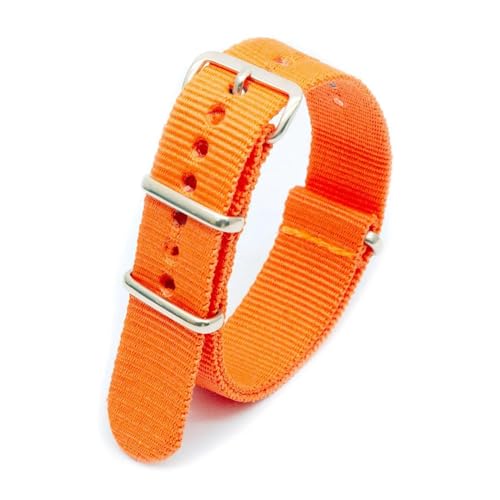 InOmak Nylon Watch Band 18-24mm Ersatzuhr-Gurt, Typ 10, 24mm von InOmak