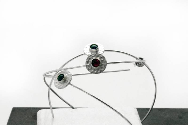 Große Sterling Silber Creolen, Silberdraht Minimale Zierliche Ohrringe, Einfache Ohrringe Geschenk Für Sie von InSantorini