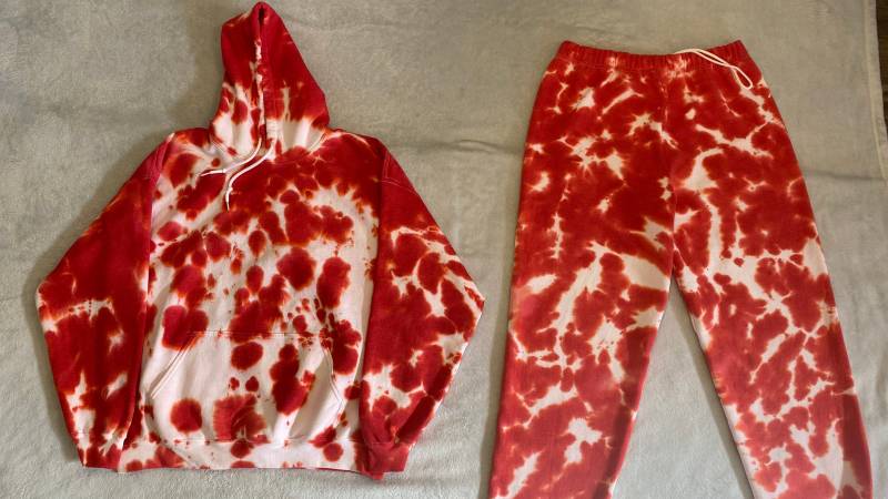 Tie Dye Matching Hoodie & Jogginghose Set von InThereArt