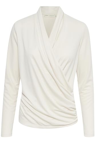 InWear Damen Alanoiw Wrap Bluse, French Nougat, M von InWear