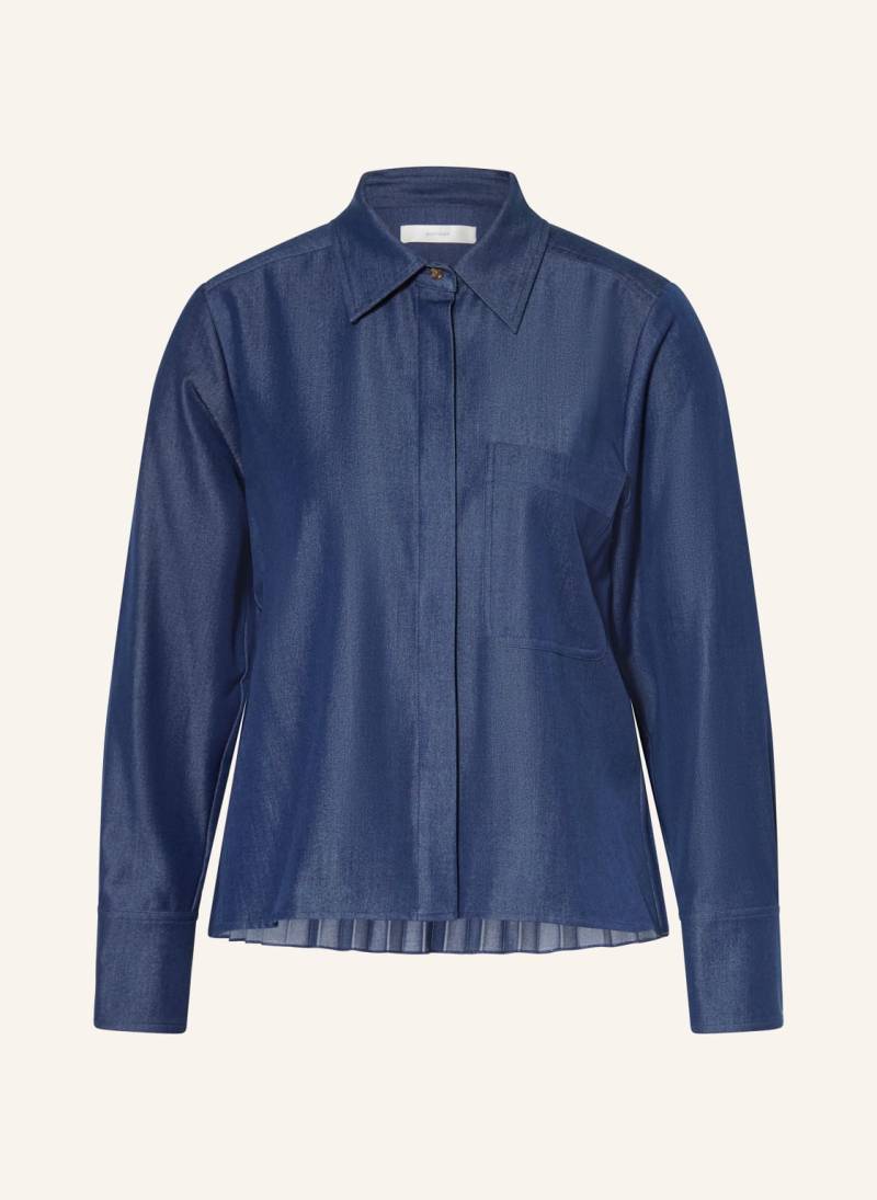 Inwear Hemdbluse Cherrieiw Mit Plissees blau von InWear