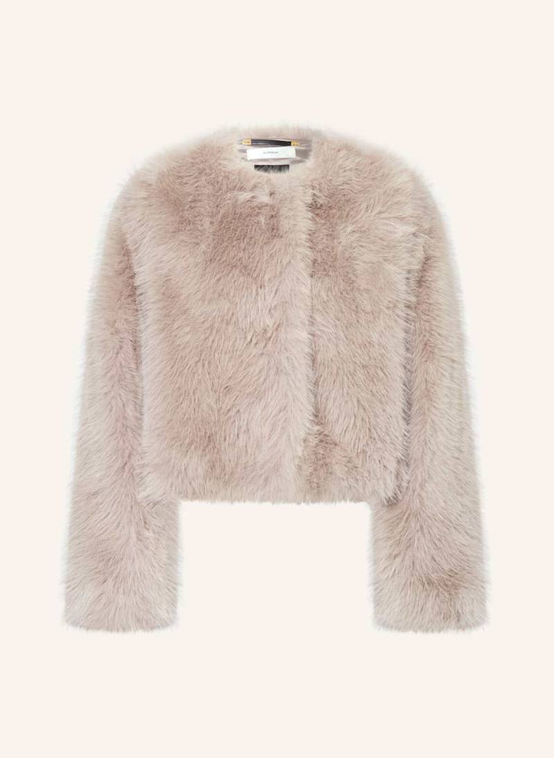 Inwear Kunstfell-Jacke Zaziahiw beige von InWear