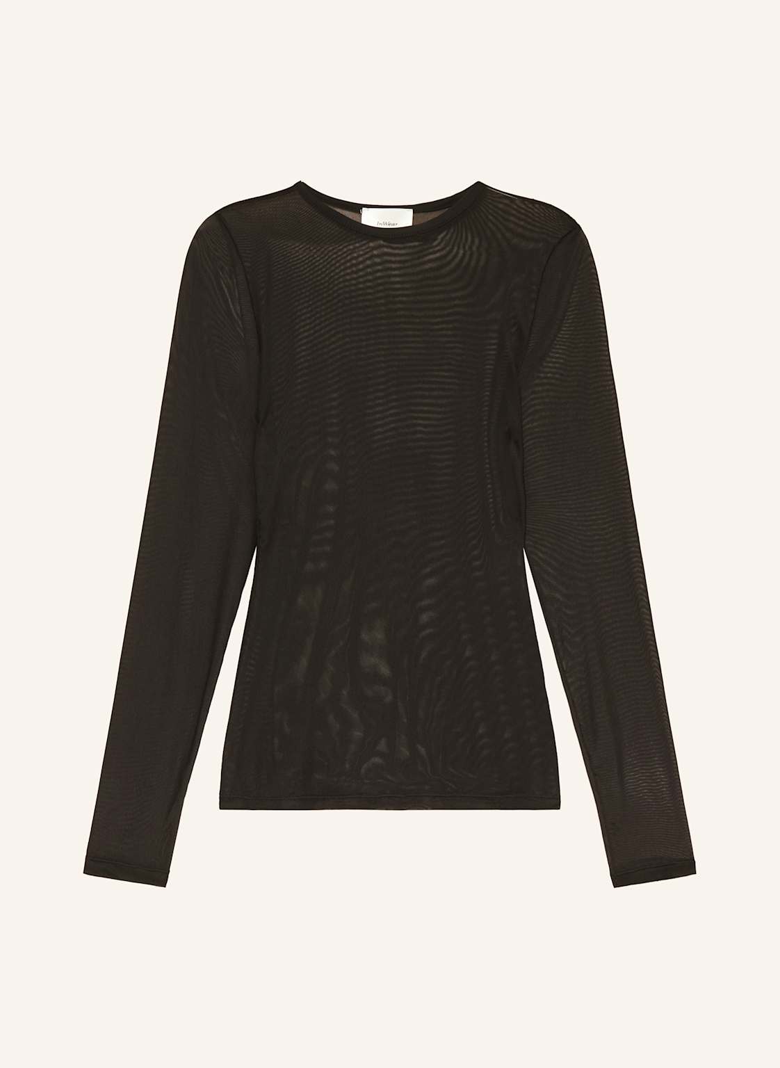 Inwear Longsleeve Kaiaiw Aus Mesh schwarz von InWear