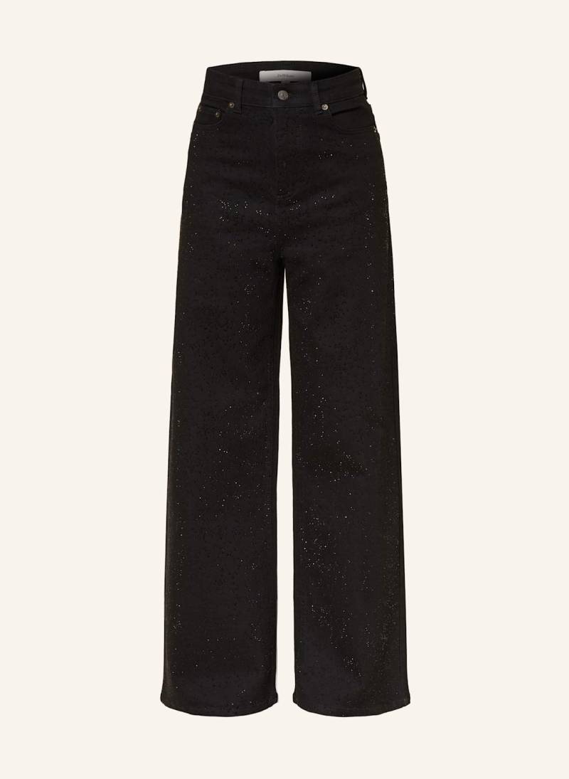 Inwear Wide Leg Jeans Aaliaiw Mit Schmucksteinen schwarz von InWear