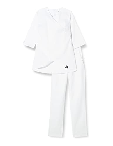 InWhite Damen Medical Set 40187, Weiß, S-M Große Größen EU von InWhite