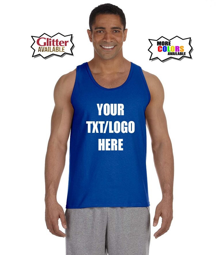 Benutzerdefinierte Tank-Top Neues Personalisiertes Tank-Shirt - Fügen Sie Ihr Eigenes Logo-T-Shirt-Geschenk-T-Shirt, Strand-Top, Männer-Muskel-Tank von CustomFashionCanada