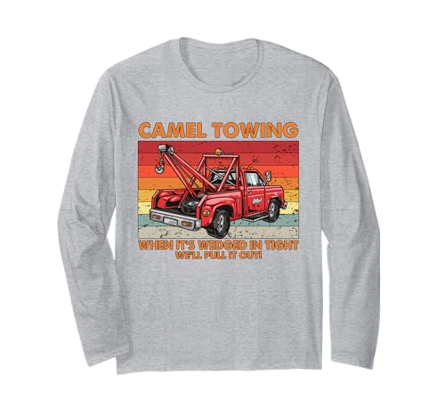Camel Towing Unangemessener Humor Erwachsene Humor Frauen Langarmshirt Camel Towing Unangemessener Humor Erwachsene Humor Frauen Langarmshirt von Inappropriate Humor Camel Towing Shirt