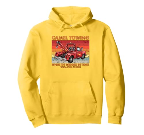 Camel Towing Unangemessener Humor Erwachsene Humor Frauen Pullover Hoodie von Inappropriate Humor Camel Towing Shirt