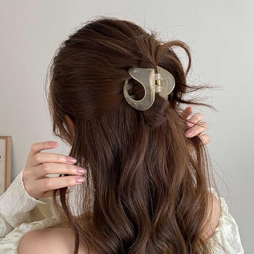 Inateannal Vintage Kleine Krallenhaarspangen Für Frauen Beige Mittelgroße Haarklammer Kunststoff Dickes Haar Rutschfeste Krallenclips Starker Halt Haarzubehör Inateannal Vintage Kleine Krallenhaarspangen Für Frauen Beige Mittelgroße Haarklammer Kunststoff Dickes Haar Rutschfeste Krallenclips Starker Halt Haarzubehör von Inateannal