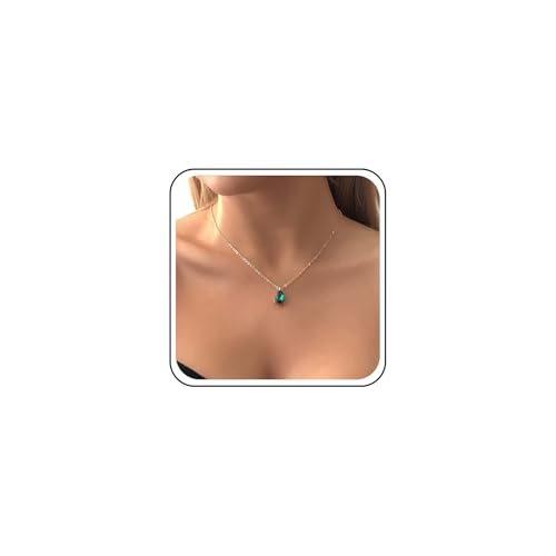 Inateannal Vintage Teardrop Smaragd Halskette Grün Smaragd Anhänger Halskette Smaragd Kristall Choker Halskette Gold Cz Smaragd Wassertropfen Halskette Smaragd Braut Kette Halskette Inateannal Vintage Teardrop Smaragd Halskette Grün Smaragd Anhänger Halskette Smaragd Kristall Choker Halskette Gold Cz Smaragd Wassertropfen Halskette Smaragd Braut Kette Halskette von Inateannal