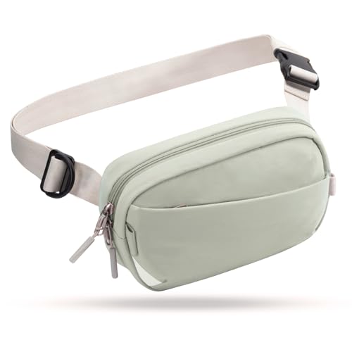 Inateck Sling Bag X-Mini, 1,5 Liter Bauchtasche Gürteltasche Damen Herren mit RFID Schutz Brusttasche für Reise, Sport, Wandern, Grün Inateck Sling Bag X-Mini, 1,5 Liter Bauchtasche Gürteltasche Damen Herren mit RFID Schutz Brusttasche für Reise, Sport, Wandern, Grün von Inateck