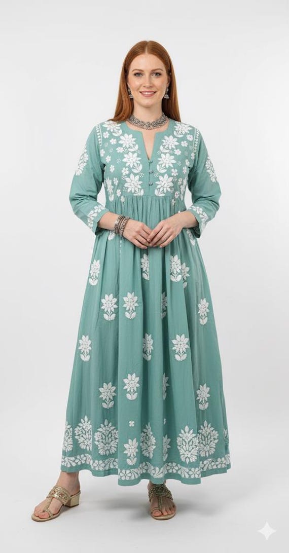 Frottee Baumwolle Kleid Frottee Baumwolle Kleid von InayaPoeticThreads