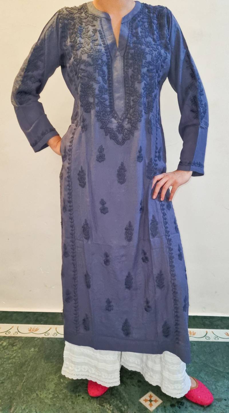Rabia Rayon Kali Kurta von InayaPoeticThreads