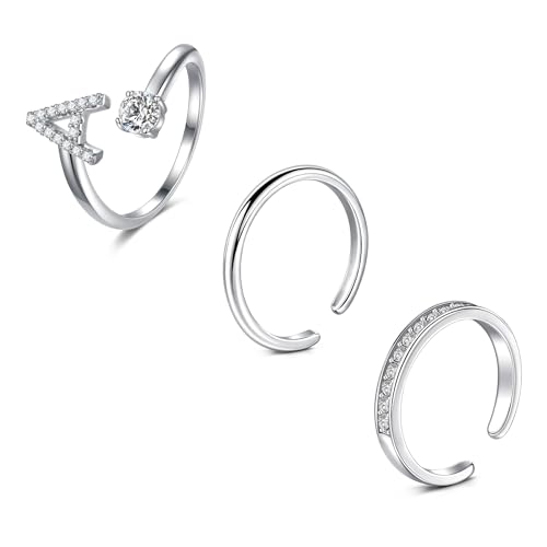 Incaton Zehenring für Damen Silber Gold Zehenringe Buchstabe A Verstellbare öffnen Knöchel Joint Zehenringe Set Blume Herz Fußschmuck Gold Vintage Stapelbar Ringe Strandsandalen Fußschmuck Incaton Zehenring für Damen Silber Gold Zehenringe Buchstabe A Verstellbare öffnen Knöchel Joint Zehenringe Set Blume Herz Fußschmuck Gold Vintage Stapelbar Ringe Strandsandalen Fußschmuck von Incaton
