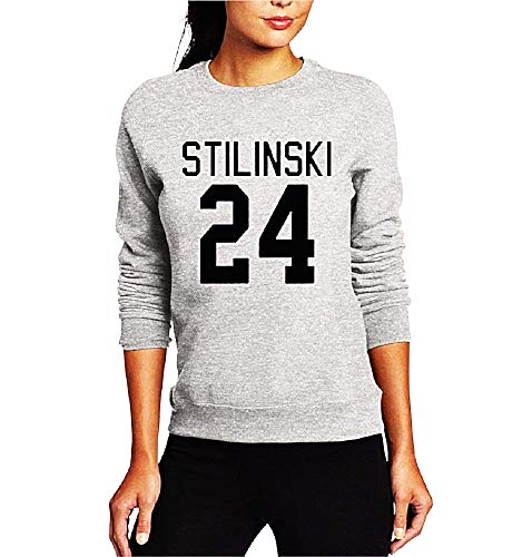 Inception Pro Infinite - Sweatshirt Stilinski Frau - 24 - Mädchen - Geburtstag - Weihnachten - Unisex originelle Geschenkidee - grau - Größe m Inception Pro Infinite - Sweatshirt Stilinski Frau - 24 - Mädchen - Geburtstag - Weihnachten - Unisex originelle Geschenkidee - grau - Größe m von Inception Pro Infinite