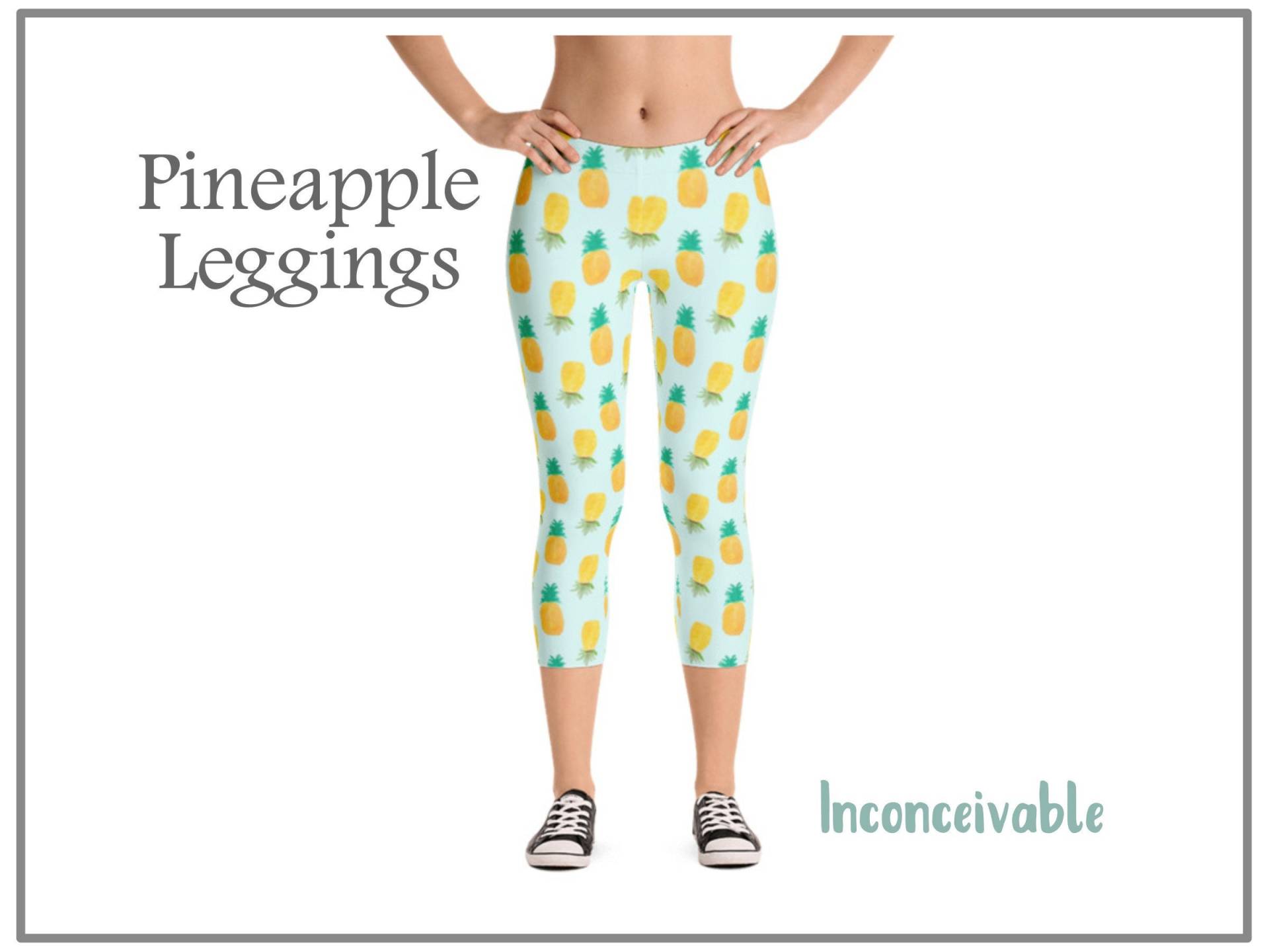 Ananas >> Capri Leggings Ivf Iui Ttc Retrieval Day Transfer Endo Pcos Collection Gift Gyno Schwangerschaft Ananas >> Capri Leggings Ivf Iui Ttc Retrieval Day Transfer Endo Pcos Collection Gift Gyno Schwangerschaft von InconceivableShop