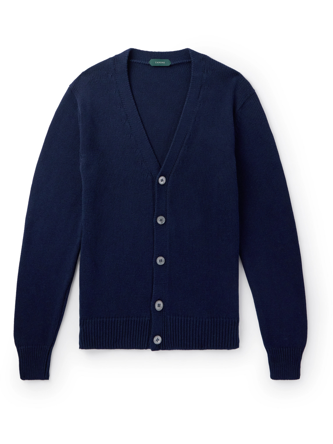 Incotex - Zanone Cotton Cardigan - Men - Blue - IT 54 von Incotex