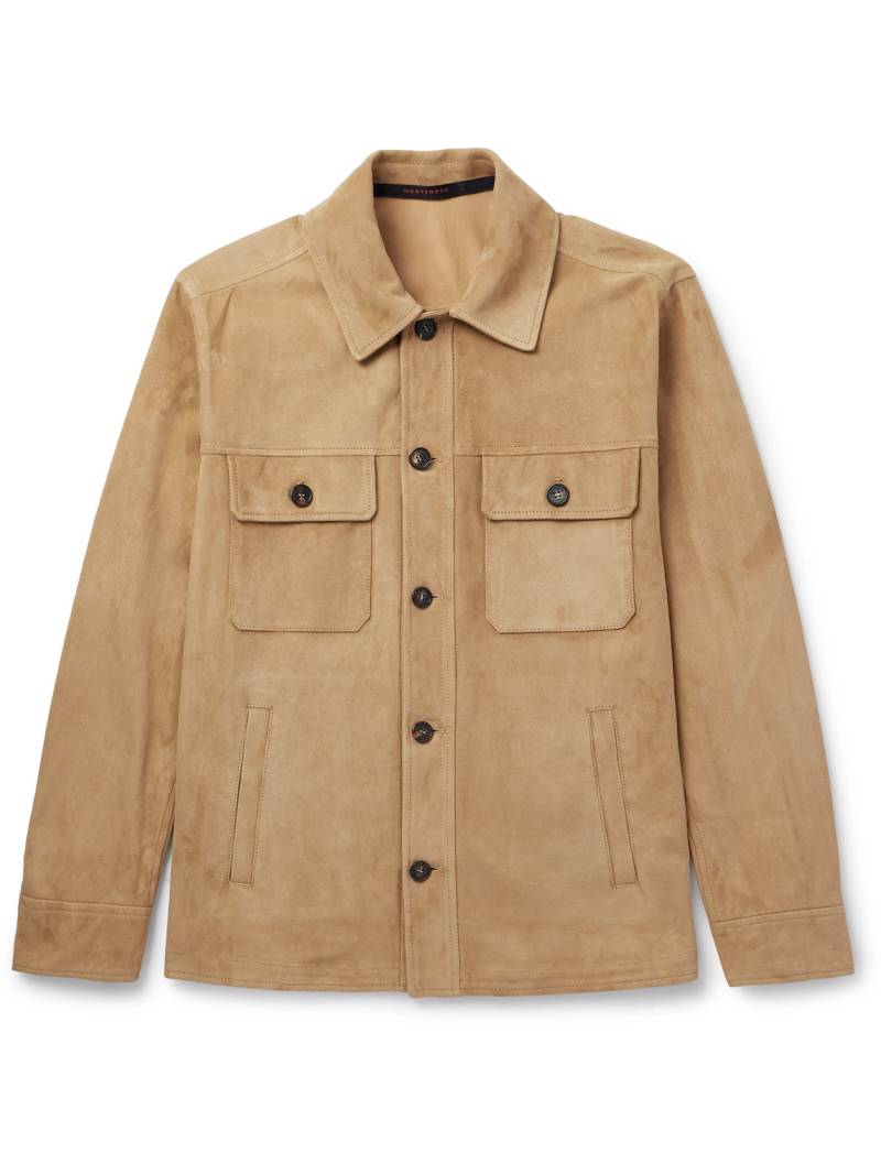 Incotex - Montedoro Suede Jacket - Men - Neutrals - IT 50 Incotex - Montedoro Suede Jacket - Men - Neutrals - IT 50 von Incotex